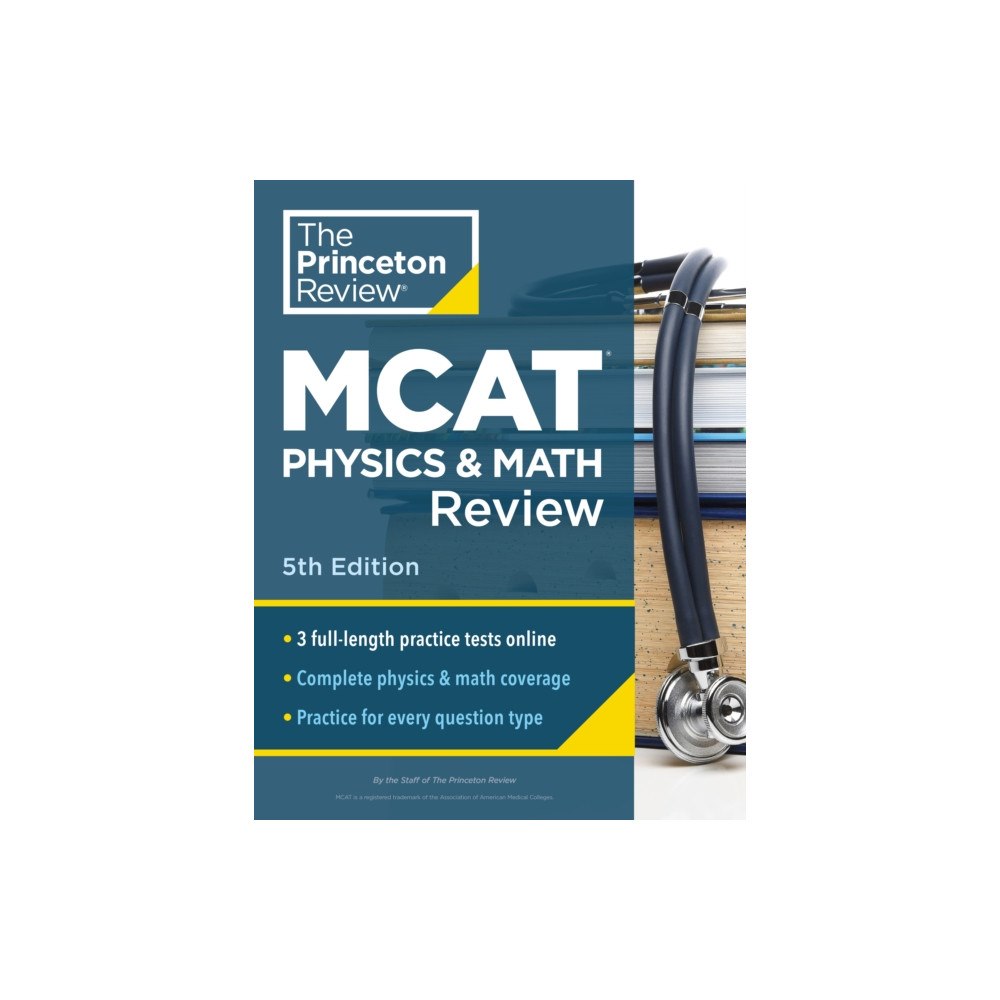 Random House USA Inc Princeton Review MCAT Physics and Math Review, 5th Edition (häftad, eng)