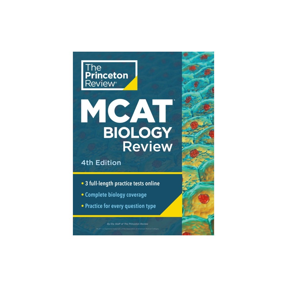 Random House USA Inc Princeton Review MCAT Biology Review, 4th Edition (häftad, eng)