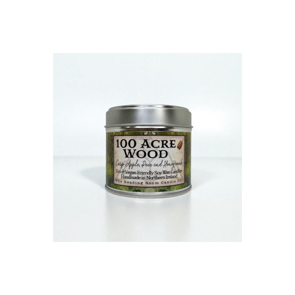 THE CANDLE ROOMS 100 Acre Wood - Scented Soy Candle - Crisp Apple, Pear and Honeycomb
