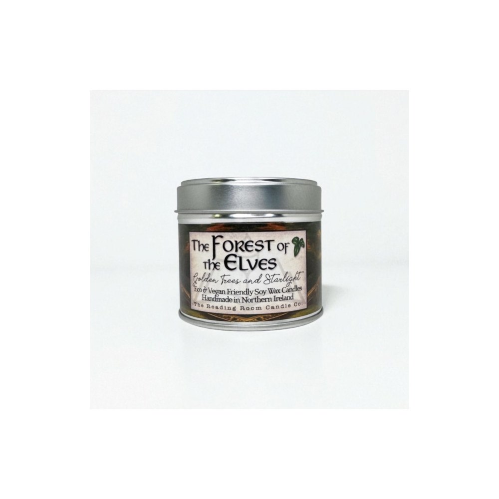 THE CANDLE ROOMS Forest of the Elves - Scented Soy Candle- Golden Trees and Starlight