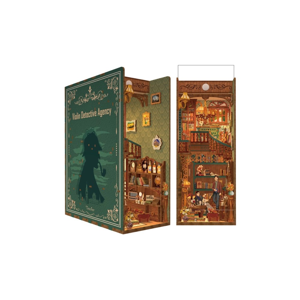 Tonecheer Violin Detective Agency - BOOK NOOK 3D PUZZLE (häftad, eng)