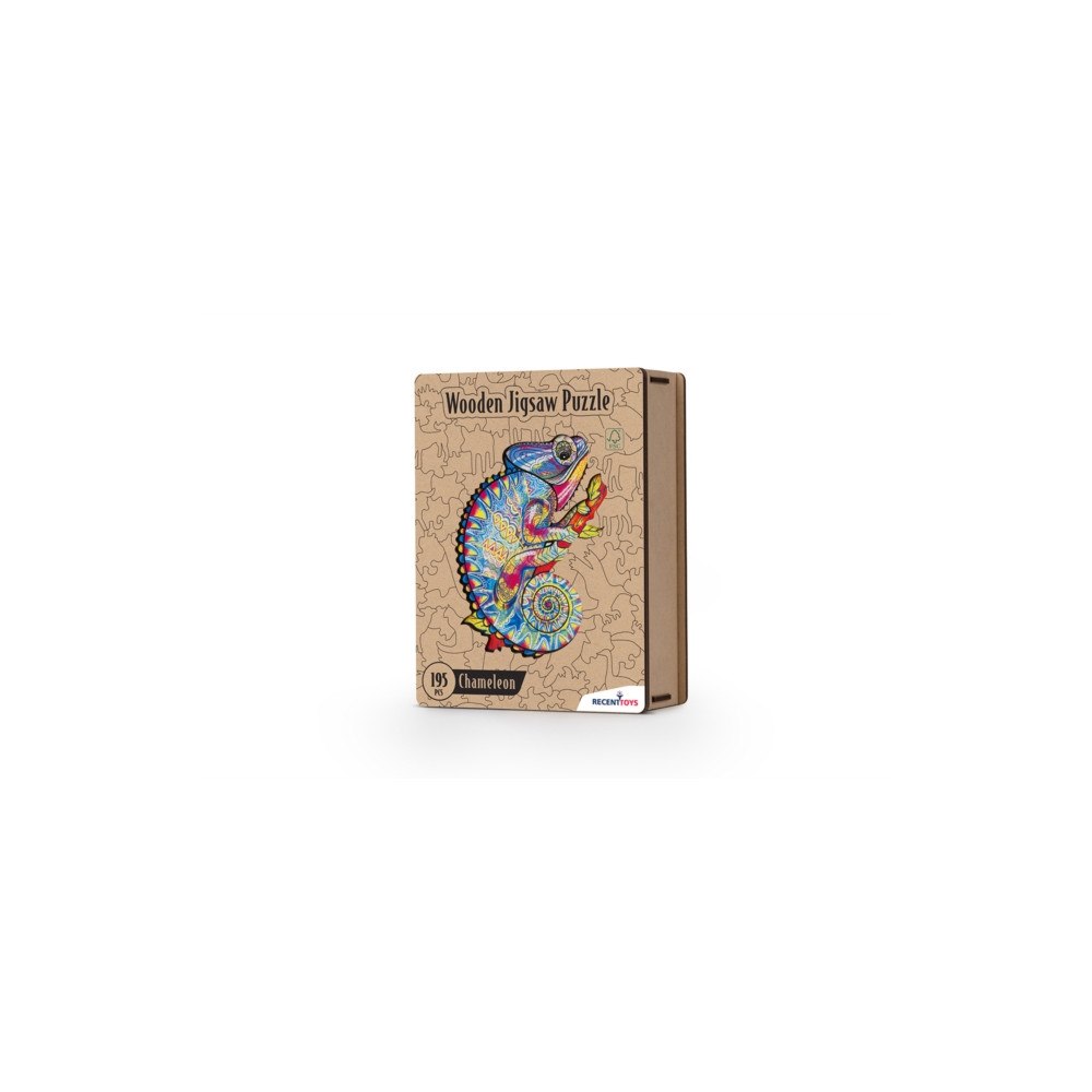 Recent Toys Wooden Puzzle - Chameleon
