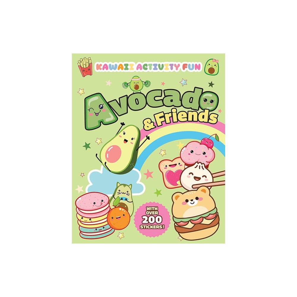 Dover publications inc. Avocado & Friends: Kawaii Activity Fun (With Over 200 Stickers!) (häftad, eng)