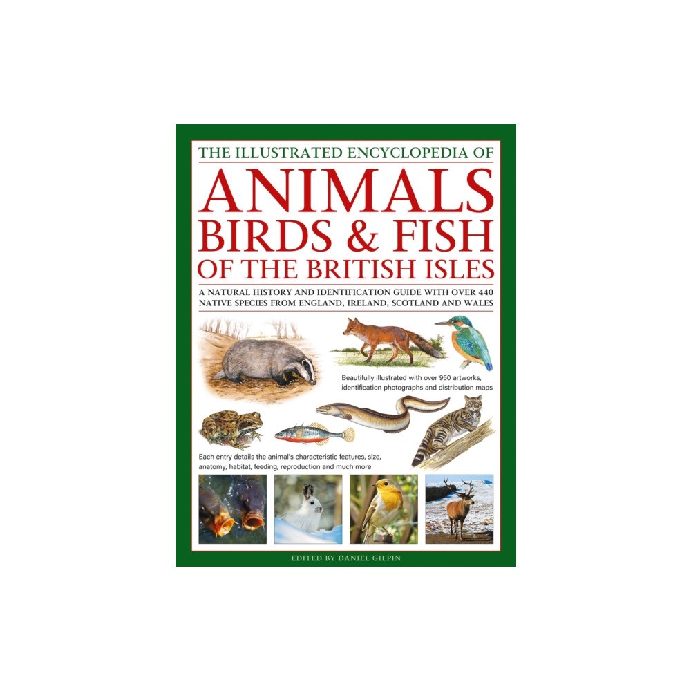 Anness publishing Animals, Birds & Fish of the British Isles, The Illus Enc of (inbunden, eng)