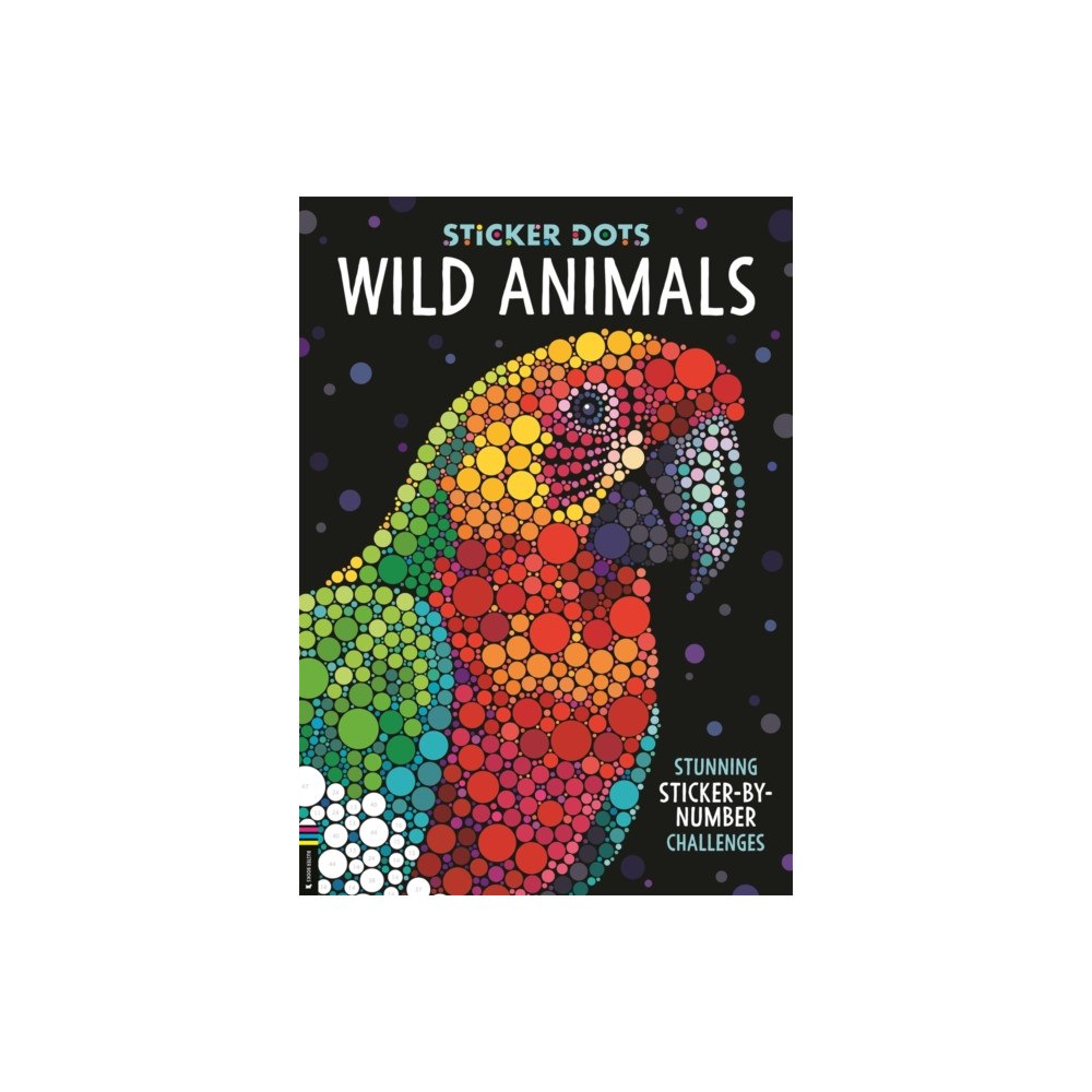Michael O'Mara Books Ltd Sticker Dots: Wild Animals (häftad, eng)