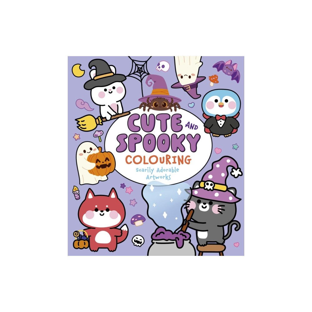 Arcturus publishing ltd Cute and Spooky Colouring (häftad, eng)