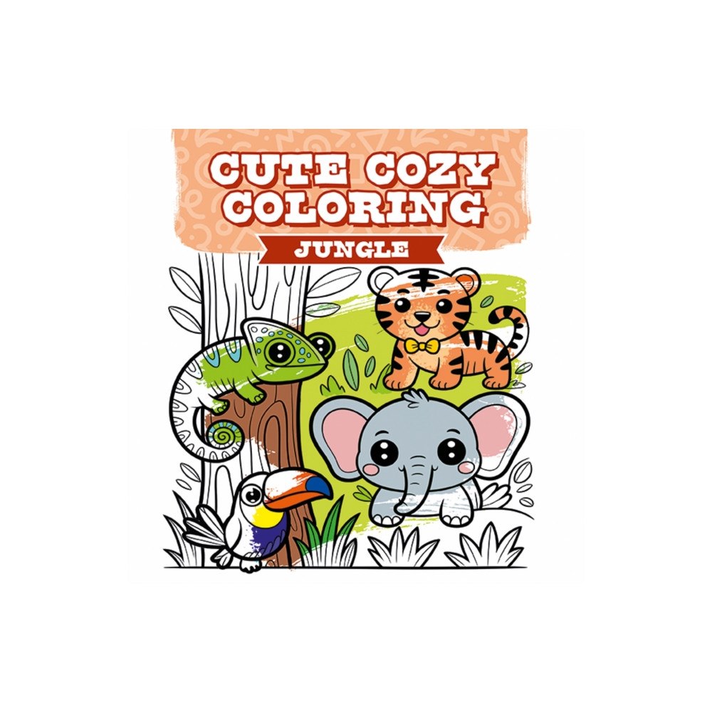 GMC Publications Cute Cozy Coloring: Jungle (häftad, eng)