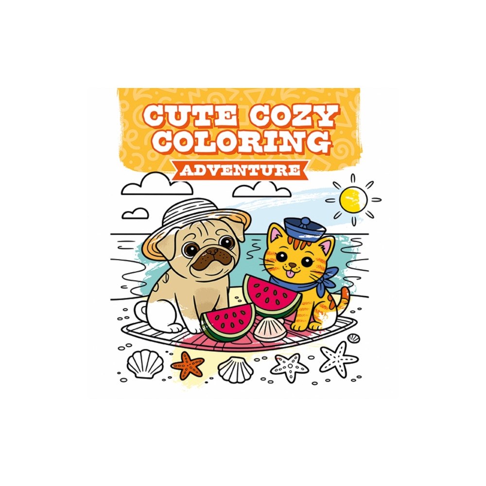 GMC Publications Cute Cozy Coloring: Adventure (häftad, eng)