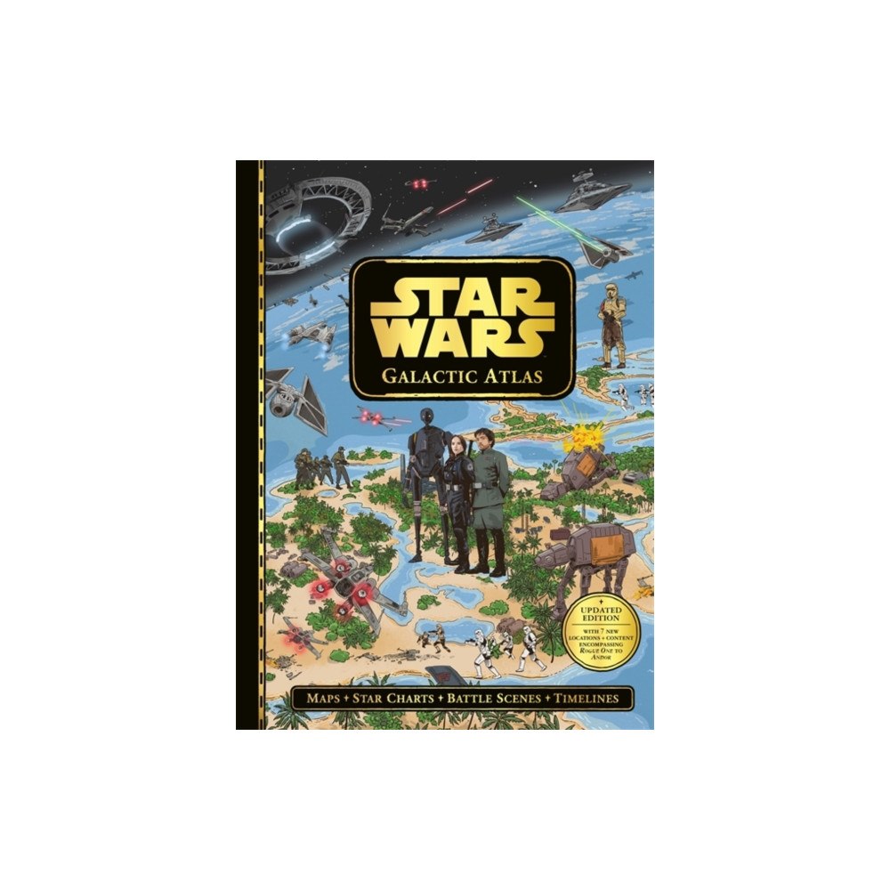 Bonnier Books Ltd Star Wars: Galactic Atlas (inbunden, eng)