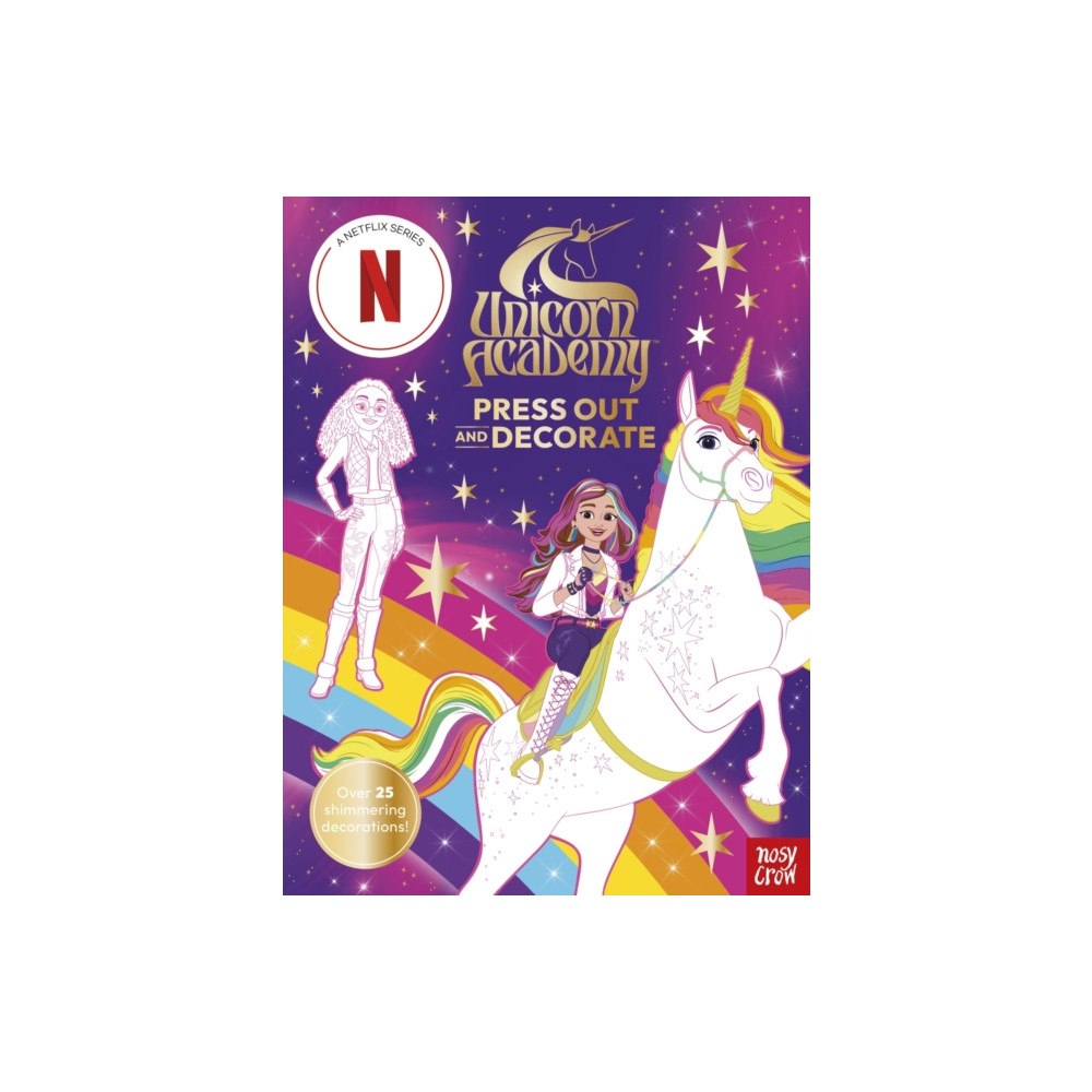 Nosy Crow Ltd Unicorn Academy: Press Out and Decorate (bok, board book, eng)