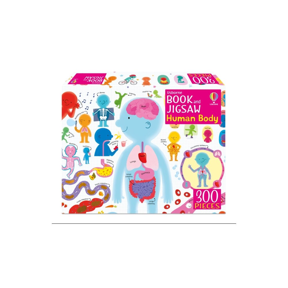 Usborne Publishing Ltd Usborne Book and Jigsaw Human Body (häftad, eng)