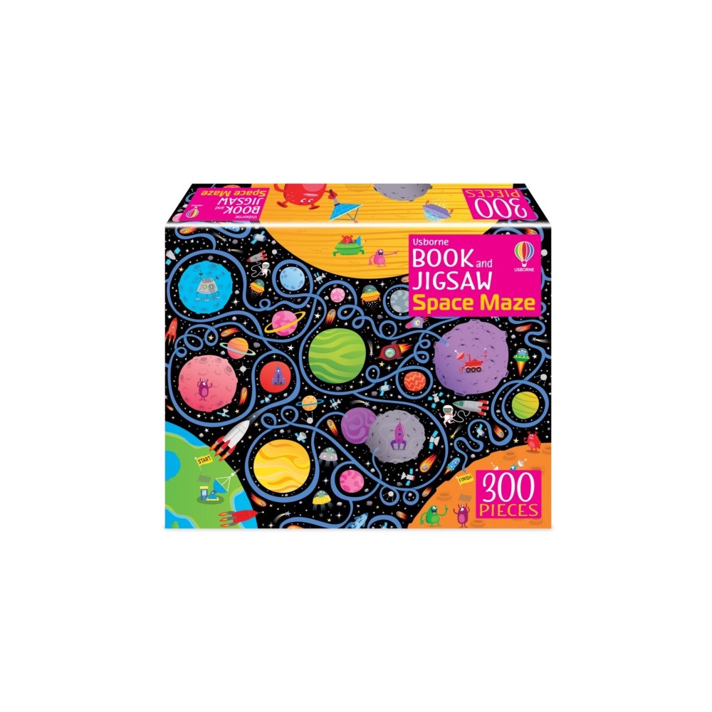 Usborne Publishing Ltd Usborne Book and Jigsaw Space Maze (häftad, eng)