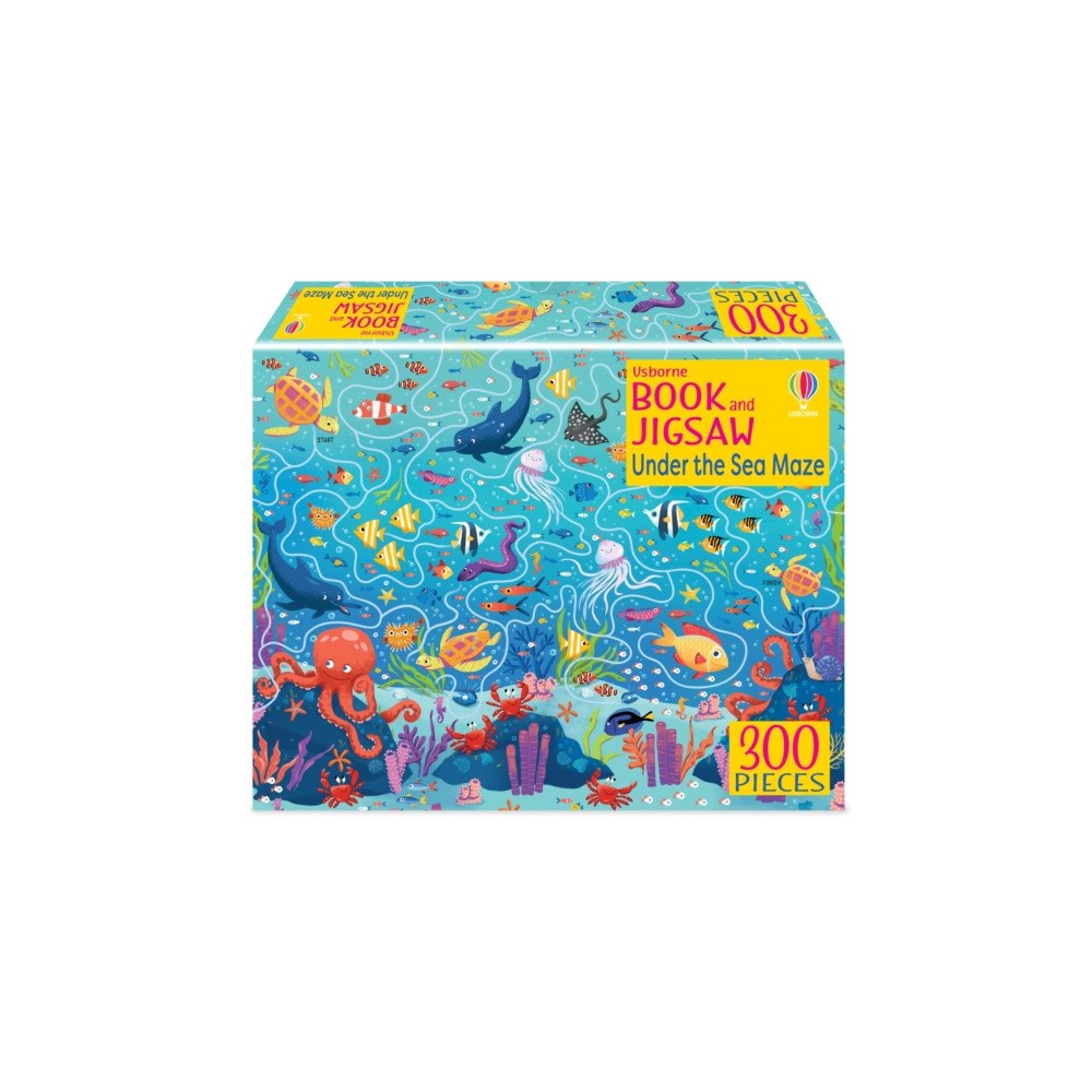 Usborne Publishing Ltd Usborne Book and Jigsaw Under the Sea Maze (häftad, eng)