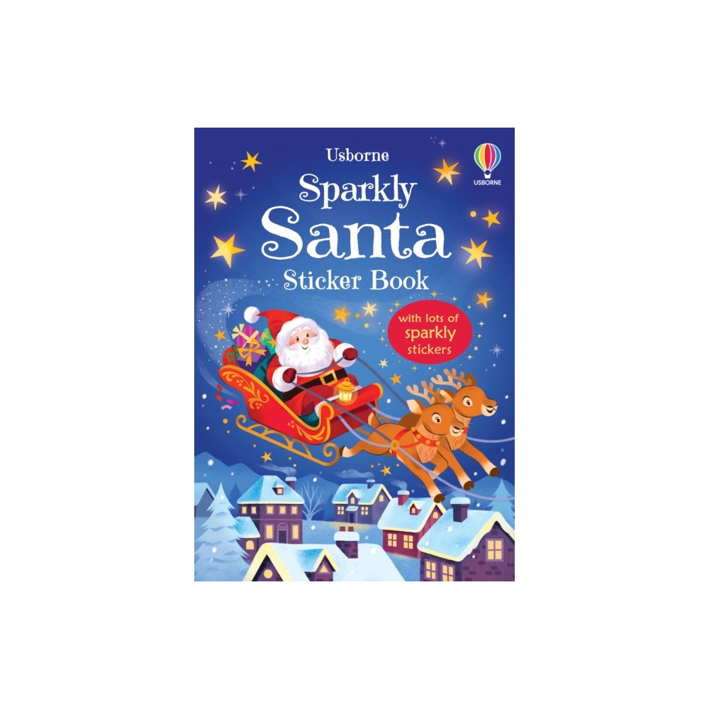 Usborne Publishing Ltd Sparkly Santa Sticker Book (häftad, eng)
