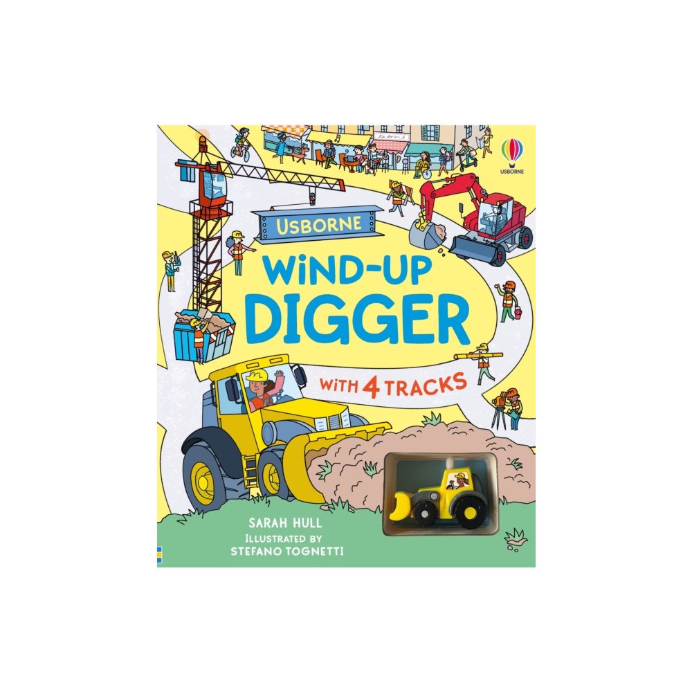 Usborne Publishing Ltd Wind-up Digger (bok, board book, eng)