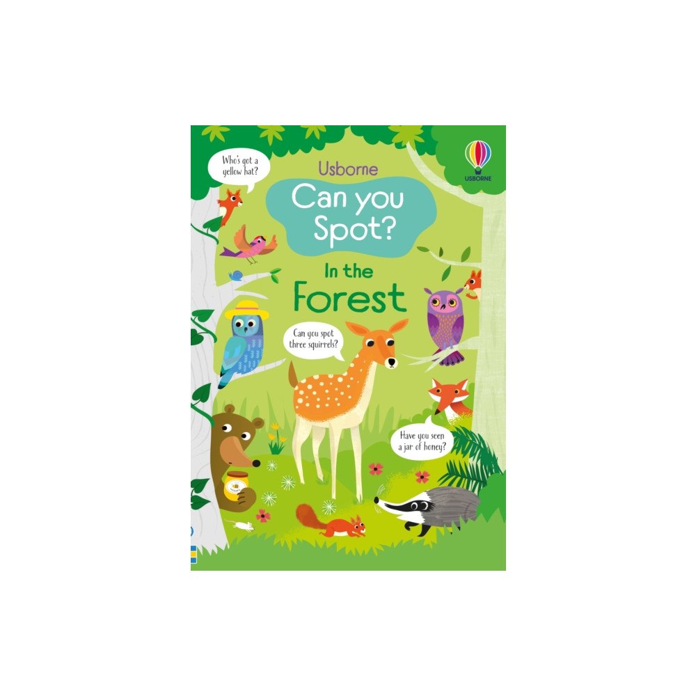 Usborne Publishing Ltd Can you Spot? In the Forest (häftad, eng)