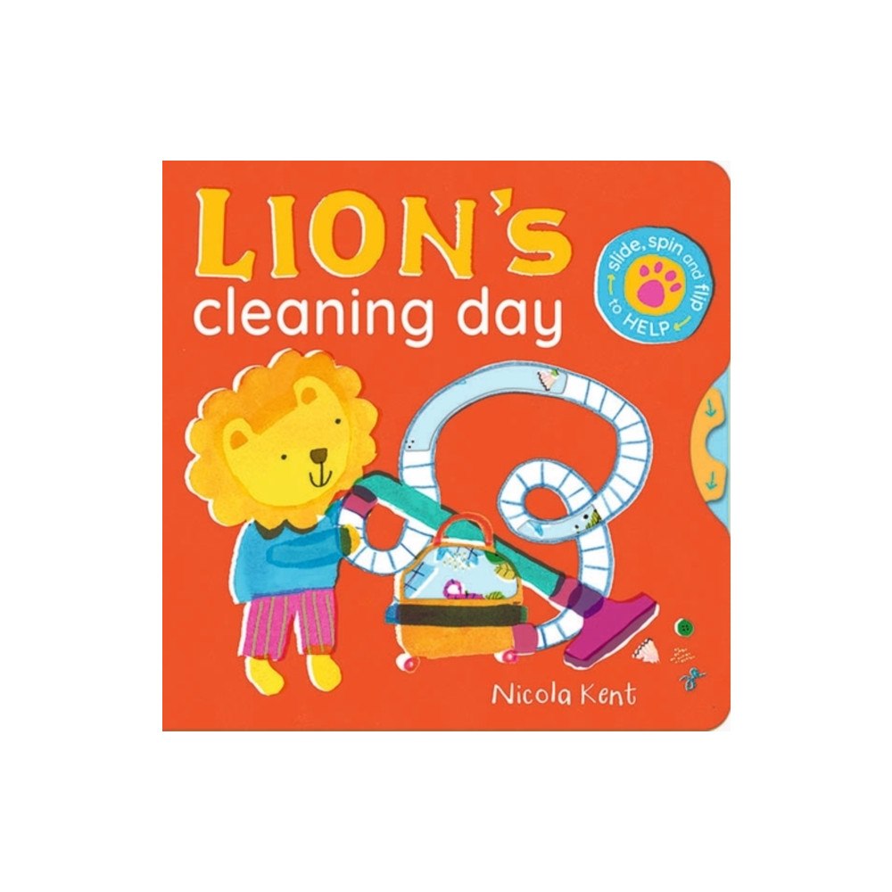 Little Tiger Press Group Lion's Cleaning Day (bok, board book, eng)