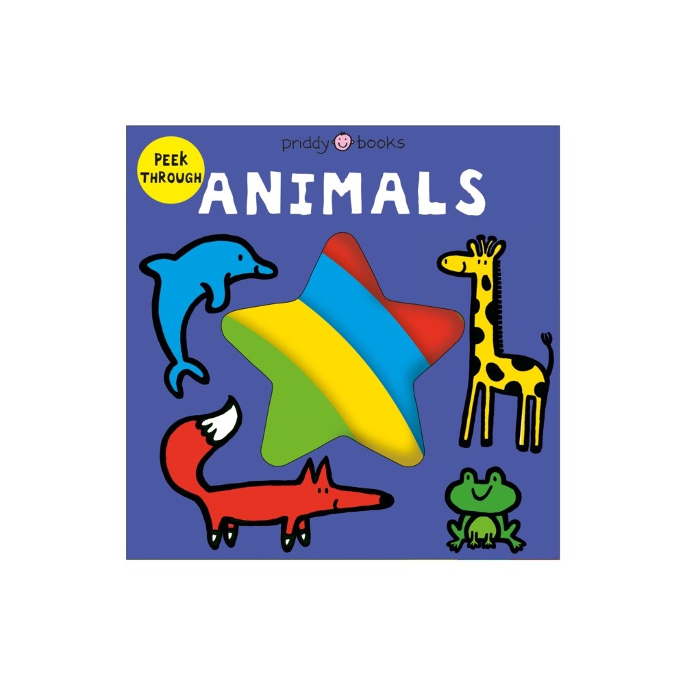 Priddy Books Peek Through Animals (bok, board book, eng)