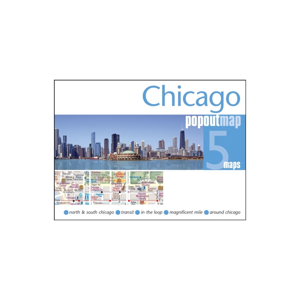 Heartwood Publishing Chicago PopOut Map