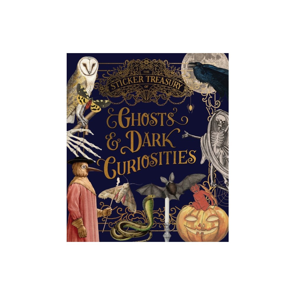Smith Street Books The Sticker Treasury of Ghosts & Dark Curiosities (inbunden, eng)