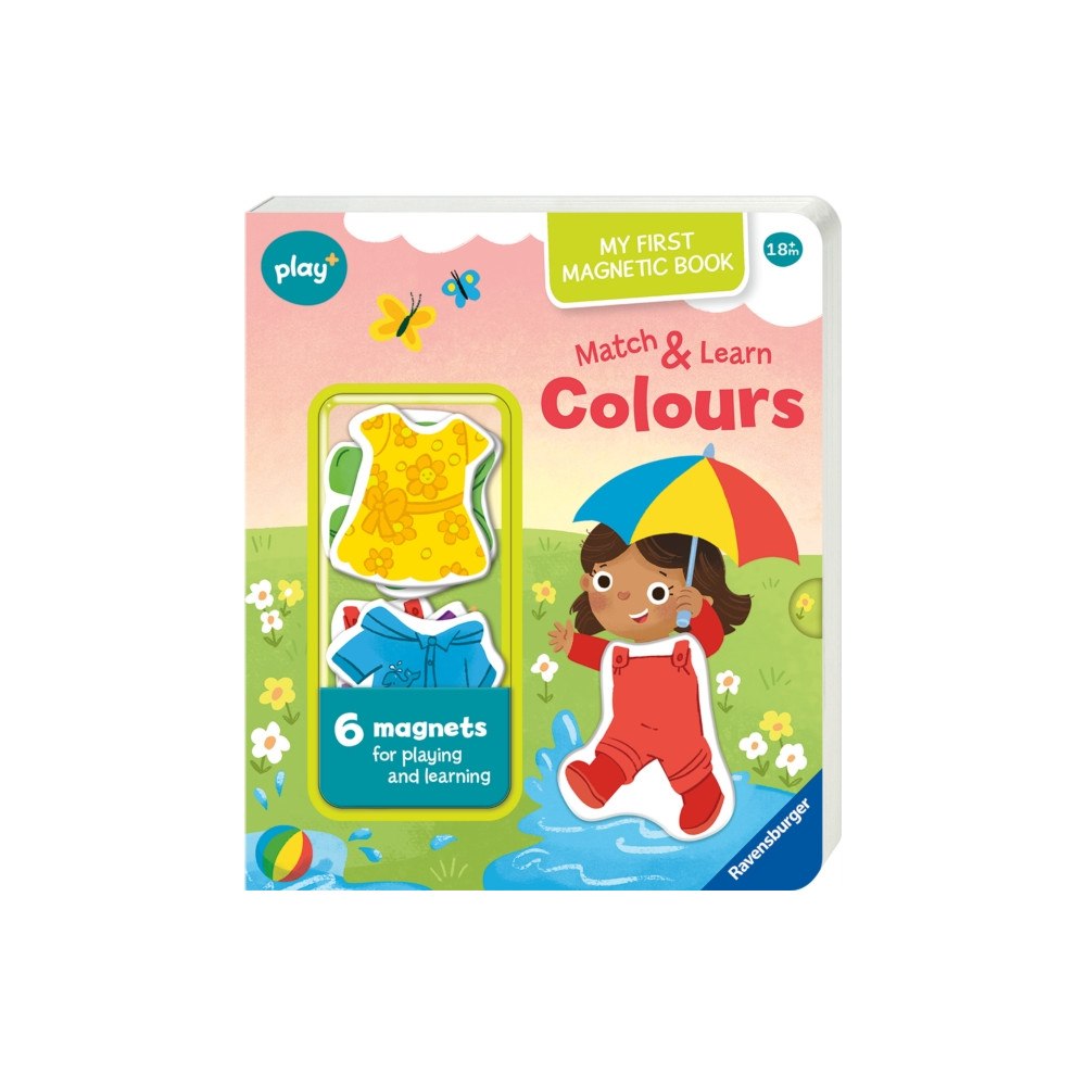 Ravensburger Verlag GmbH Ravensburger Play+ Infant & Toddler - My First Magnetic Book - Match and Learn Colours (bok, board book, eng)