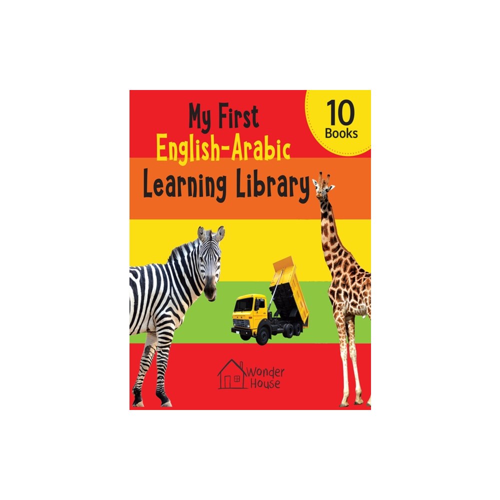 Prakash Books India Private Limited My First English-Arabic Learning Library Bilingual Boxset of 10 Pictures for Kids - Covers Basic Concepts and Everyday T...