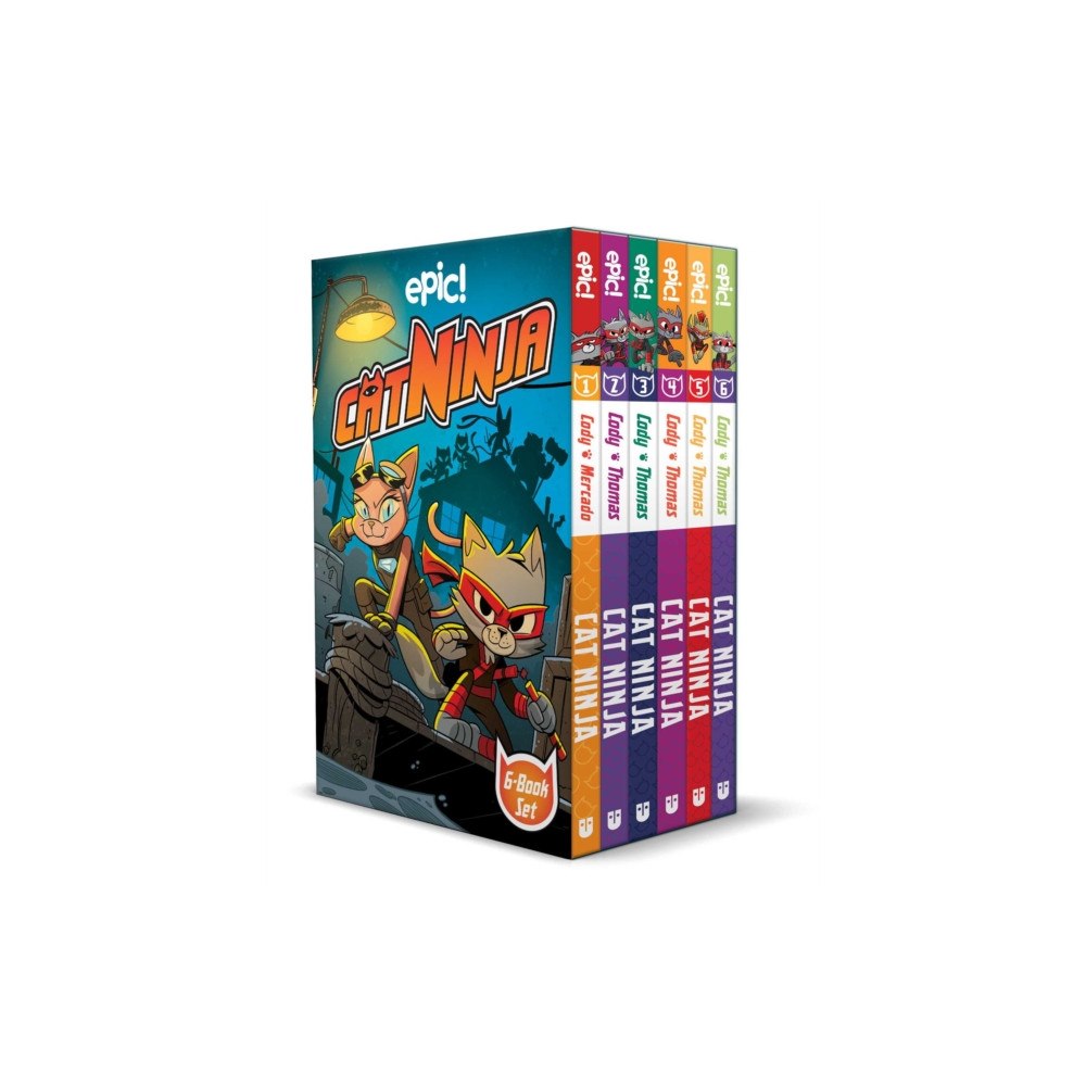 Andrews McMeel Publishing Cat Ninja Box Set Books 1–6 (häftad, eng)