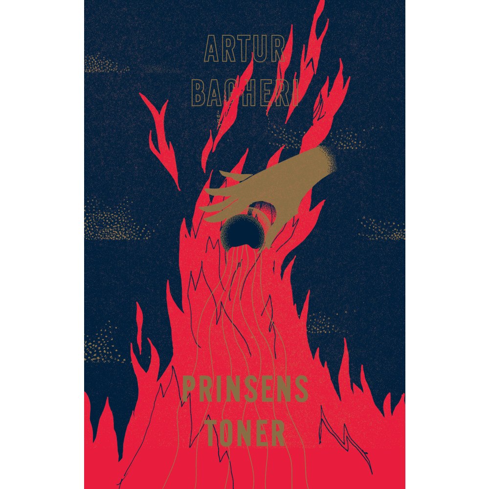 Artur Bagheri Prinsens toner (bok, danskt band)