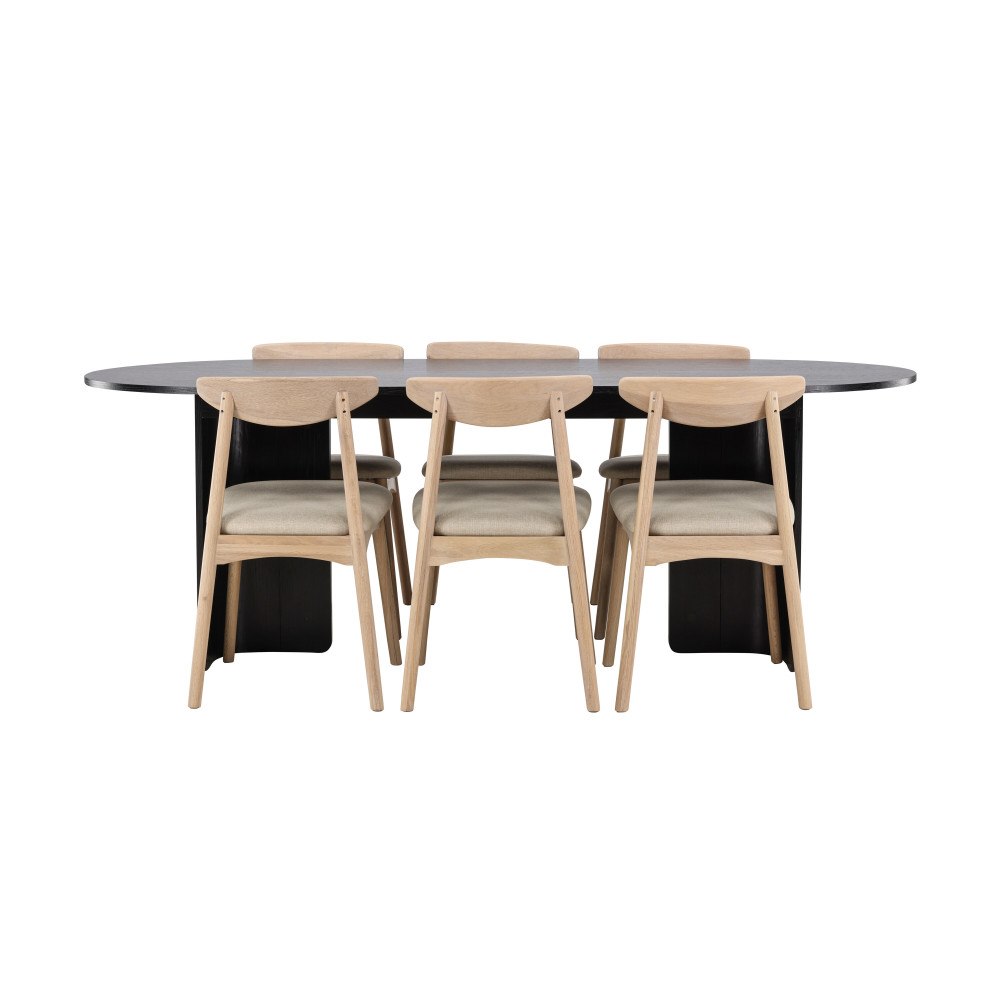 Venture Home Bord Tyresö med stolarna Ven