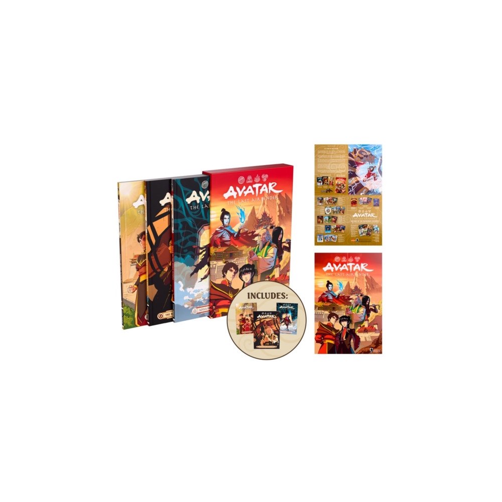 Dark Horse Comics,U.S. Avatar: The Last Airbender--Fire and Family Treasury Boxed Set (inbunden, eng)