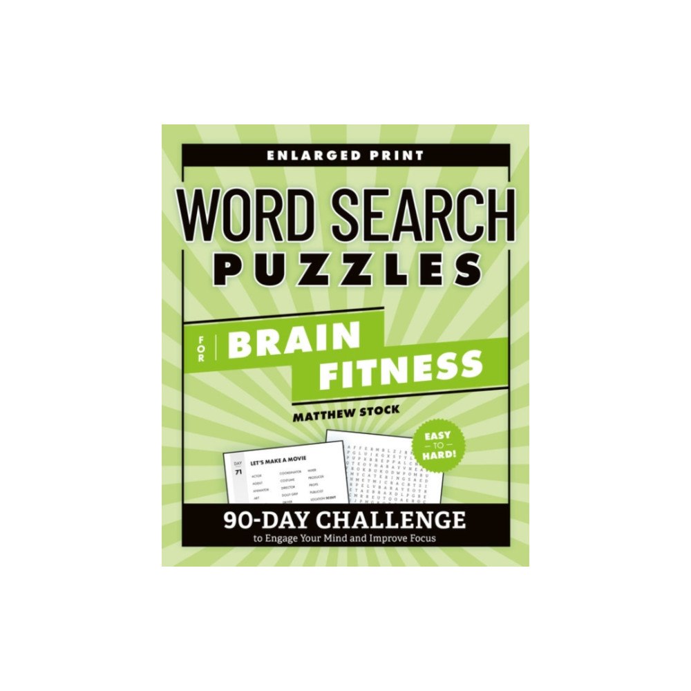Not Stated Word Search Puzzles for Brain Fitness (häftad, eng)