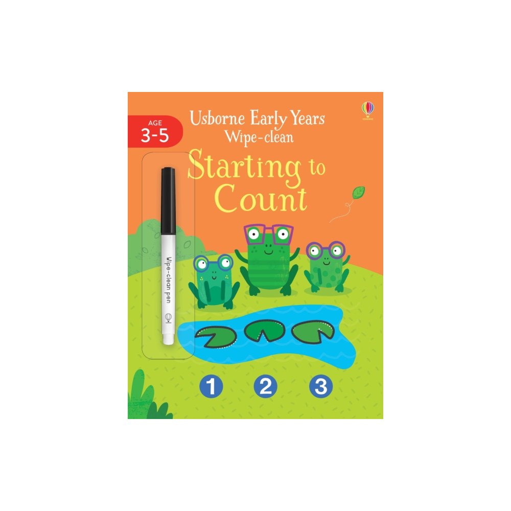 Usborne Publishing Ltd Early Years Wipe-Clean Starting to Count (häftad, eng)