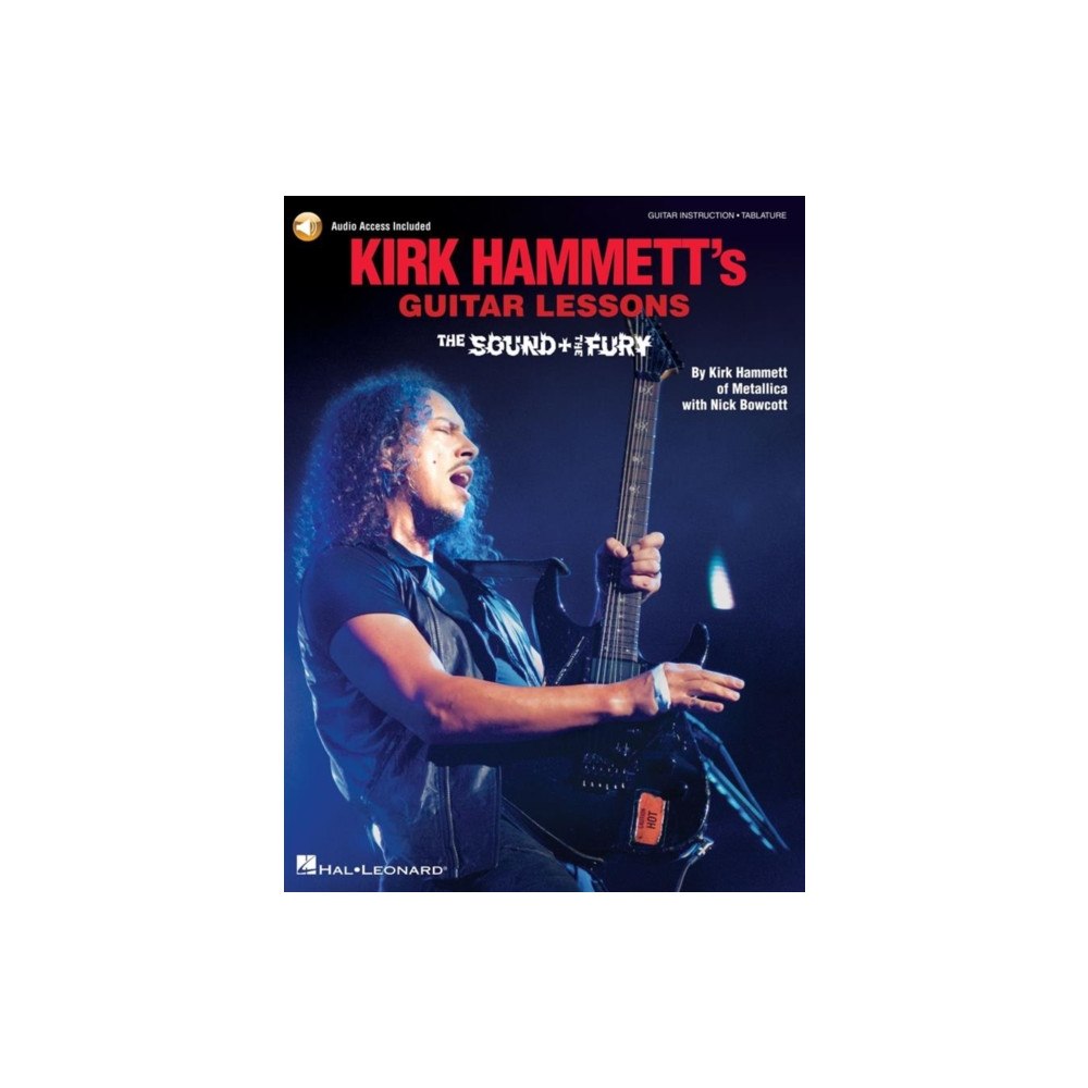 OMNIBUS PRESS SHEET MUSIC KIRK HAMMETTS GUITAR LESSONSTHE SOUND TH (häftad, eng)