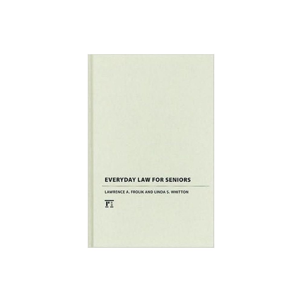Taylor & francis inc Everyday Law for Seniors (inbunden, eng)