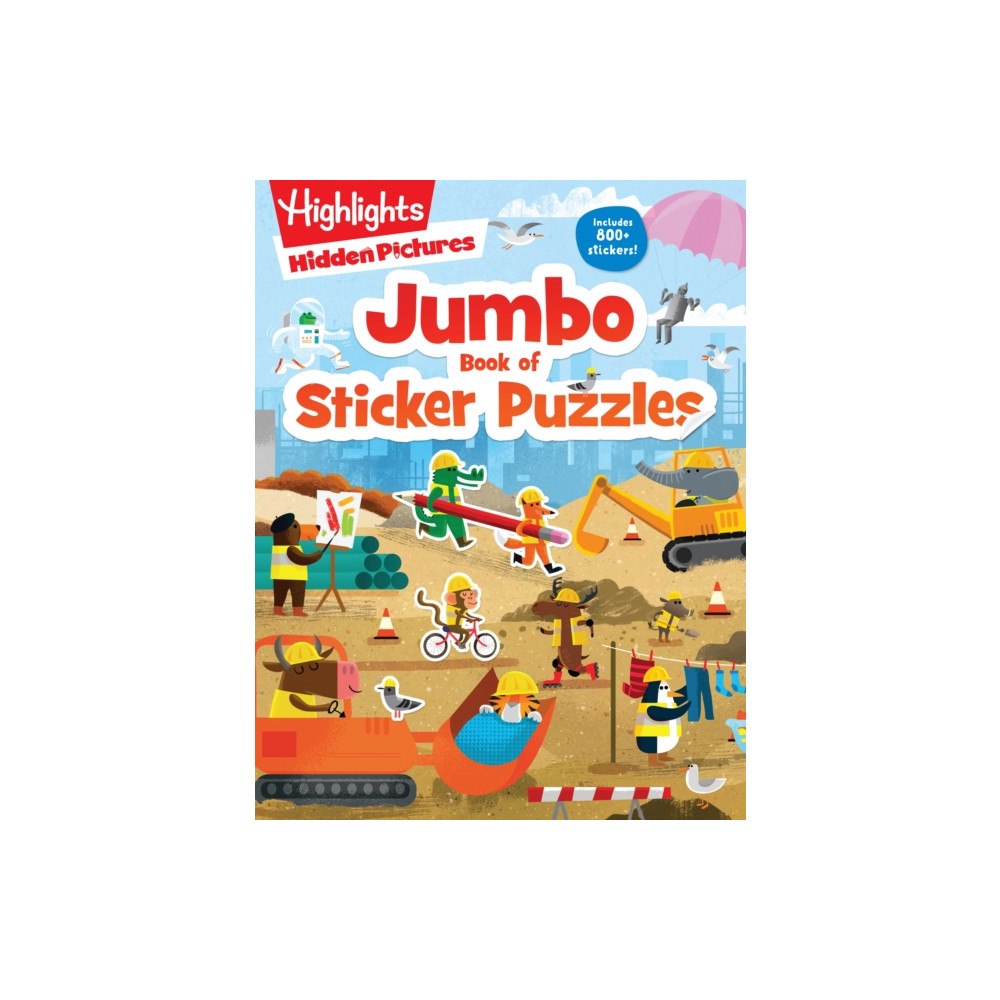 Not Stated Jumbo Book of Sticker Puzzles (häftad, eng)