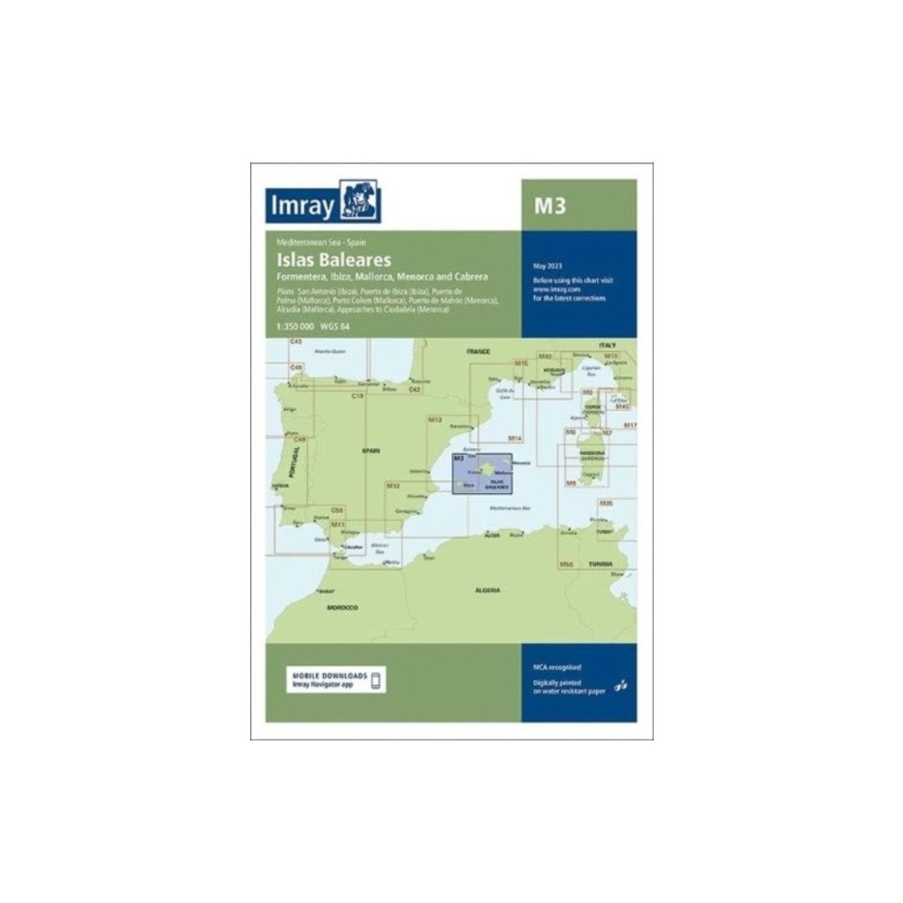 Imray, Laurie, Norie & Wilson Ltd Imray Chart M3