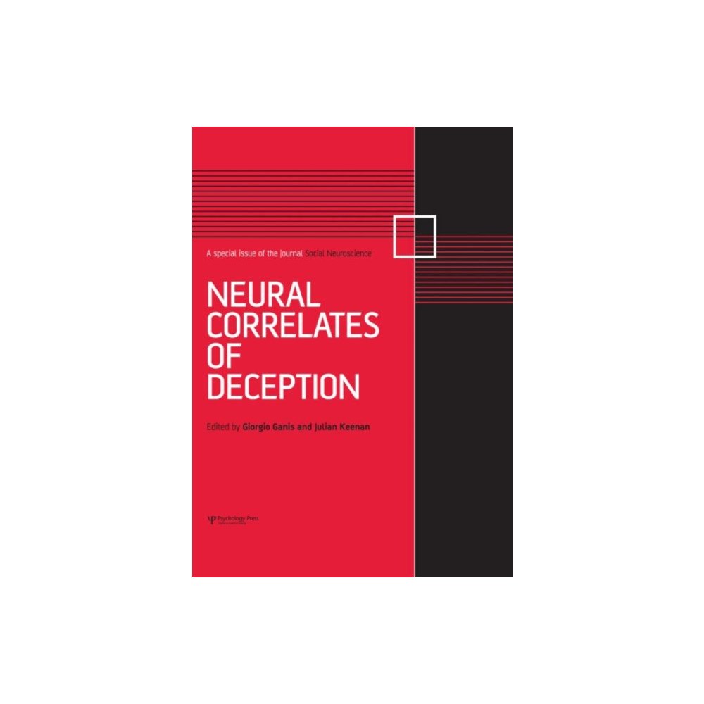 Taylor & francis ltd Neural Correlates of Deception (inbunden, eng)