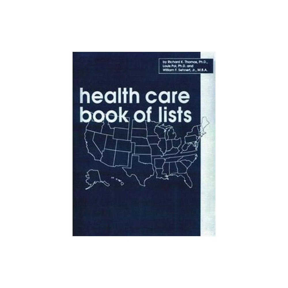Taylor & francis ltd Health Care Book of Lists (häftad, eng)