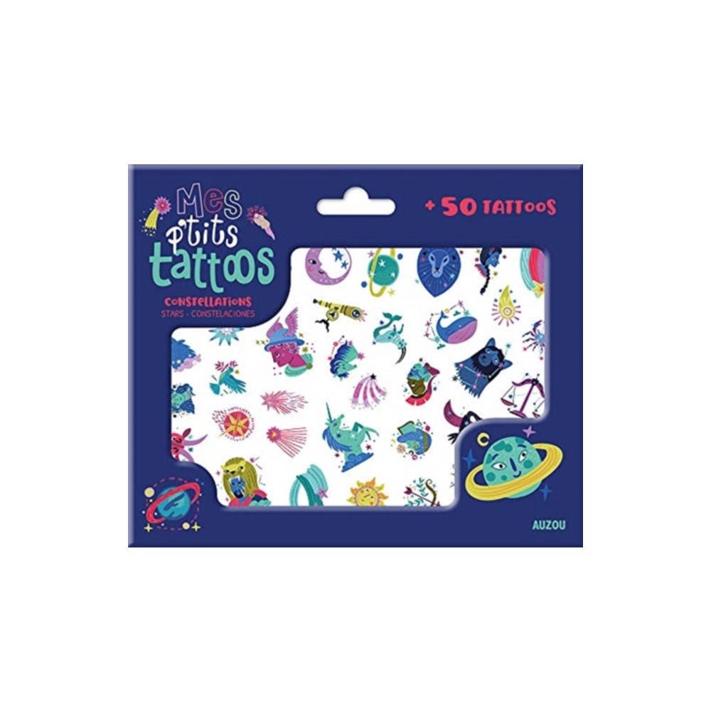 Hinkler Books 50 TATTOOS STARS (häftad, eng)