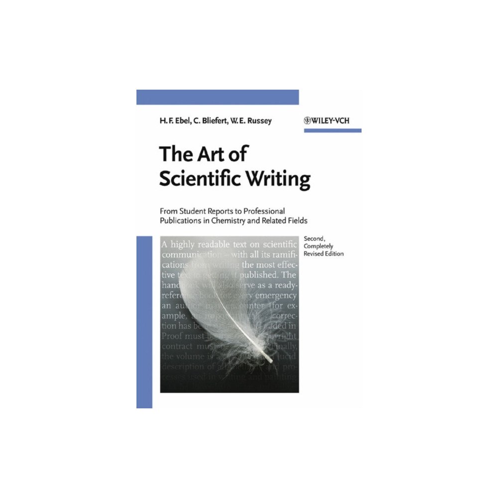 Wiley-VCH Verlag GmbH The Art of Scientific Writing (häftad, eng)