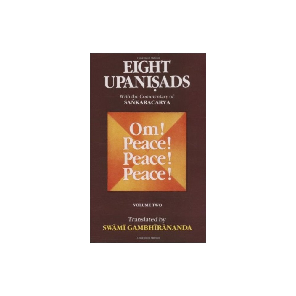 Advaita Ashrama, India Eight Upanishads (inbunden, eng)