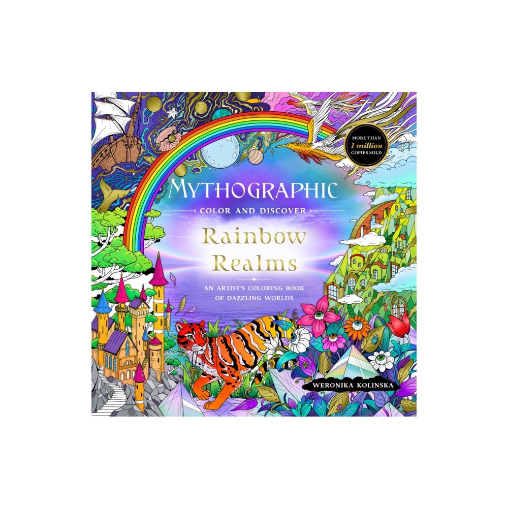 Castle Point Books Mythographic Color and Discover: Rainbow Realms (häftad, eng)