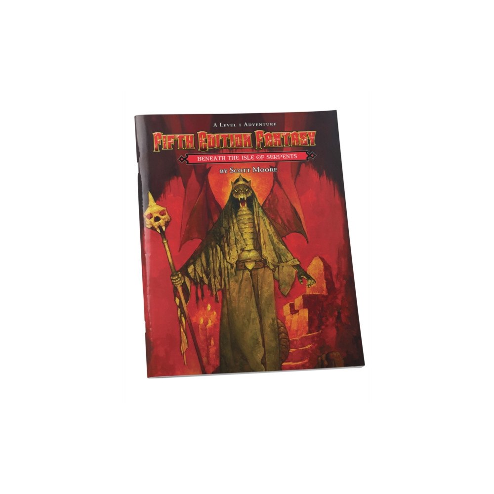 Goodman Games Fifth Edition Fantasy #28: Beneath the Isle of the Serpents (häftad, eng)