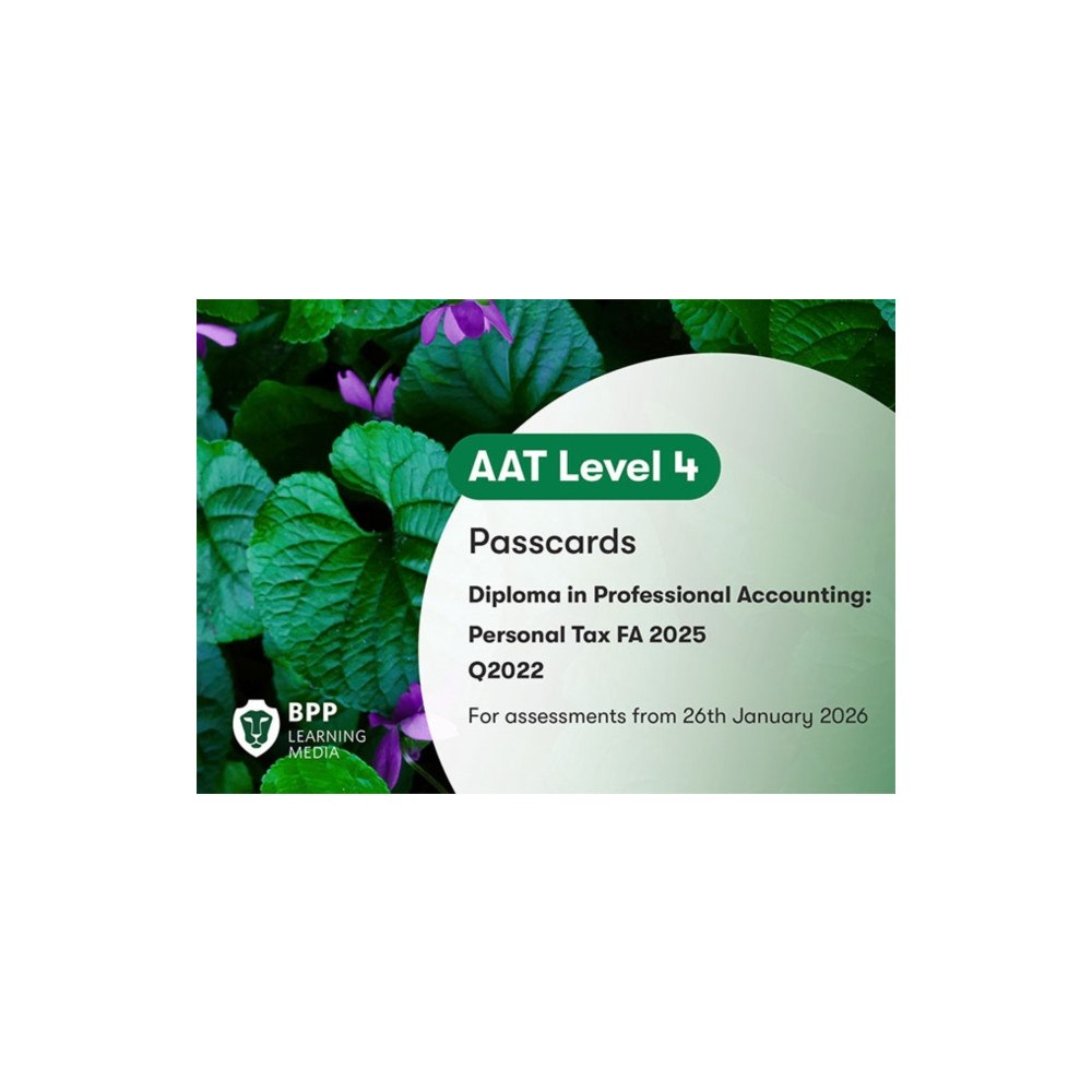 BPP Learning Media AAT Personal Tax (bok, spiral, eng)