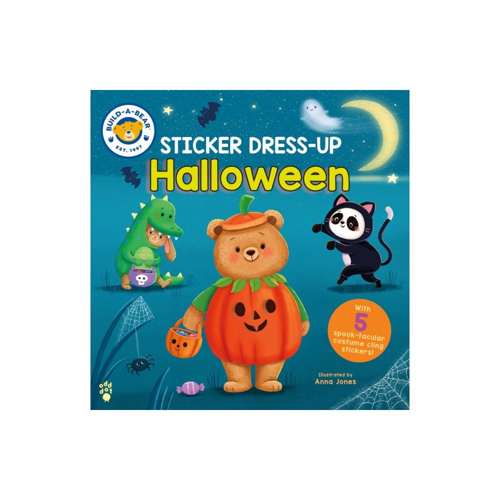 Castle Point Books Build-A-Bear: Sticker Dress-Up: Halloween (bok, board book, eng)