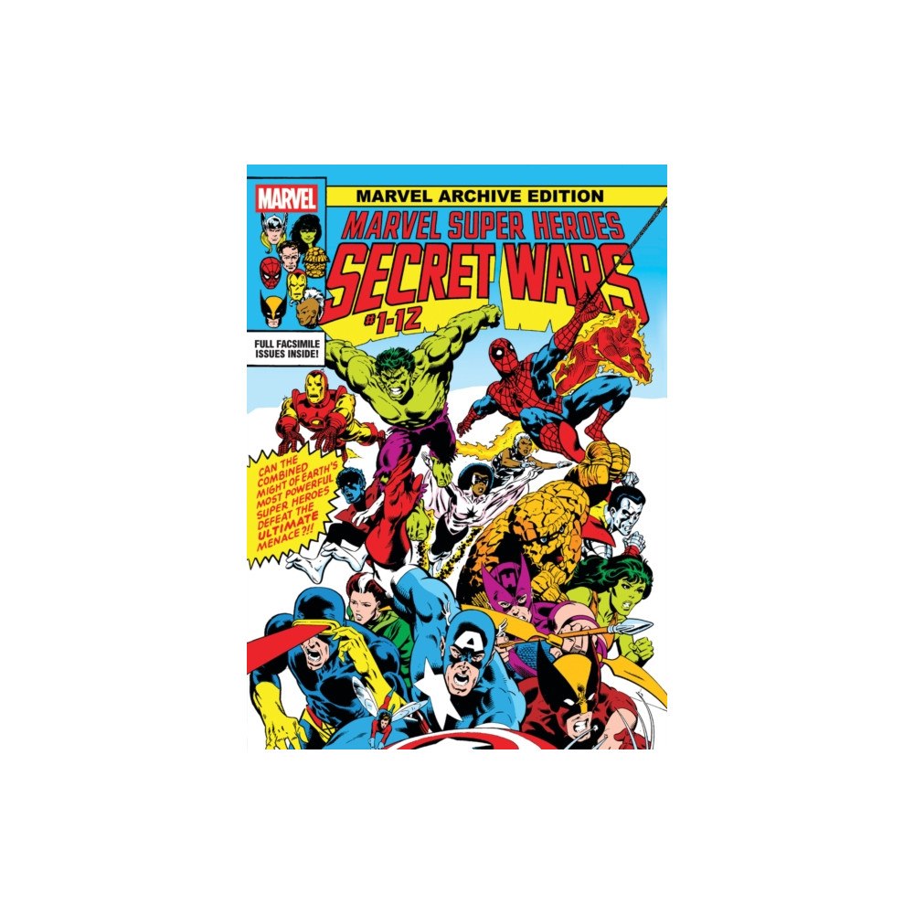 Marvel Comics Marvel Archive Edition: Marvel Super Heroes Secret Wars Gallery Edition (inbunden, eng)