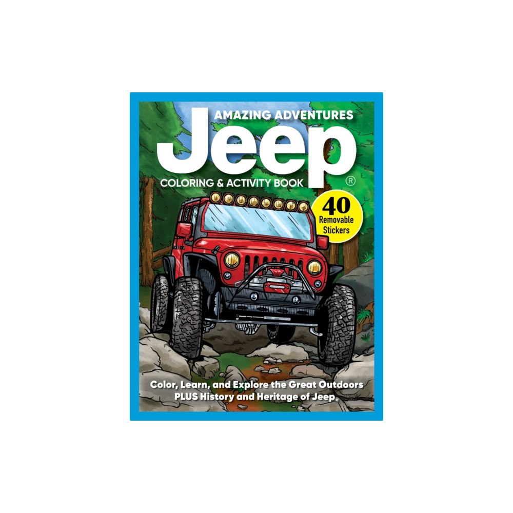 Design Originals Amazing Adventures Jeep® Coloring & Activity Book (häftad, eng)