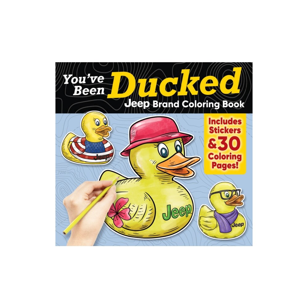 Design Originals You've Been Ducked Jeep® Brand Coloring Book (häftad, eng)
