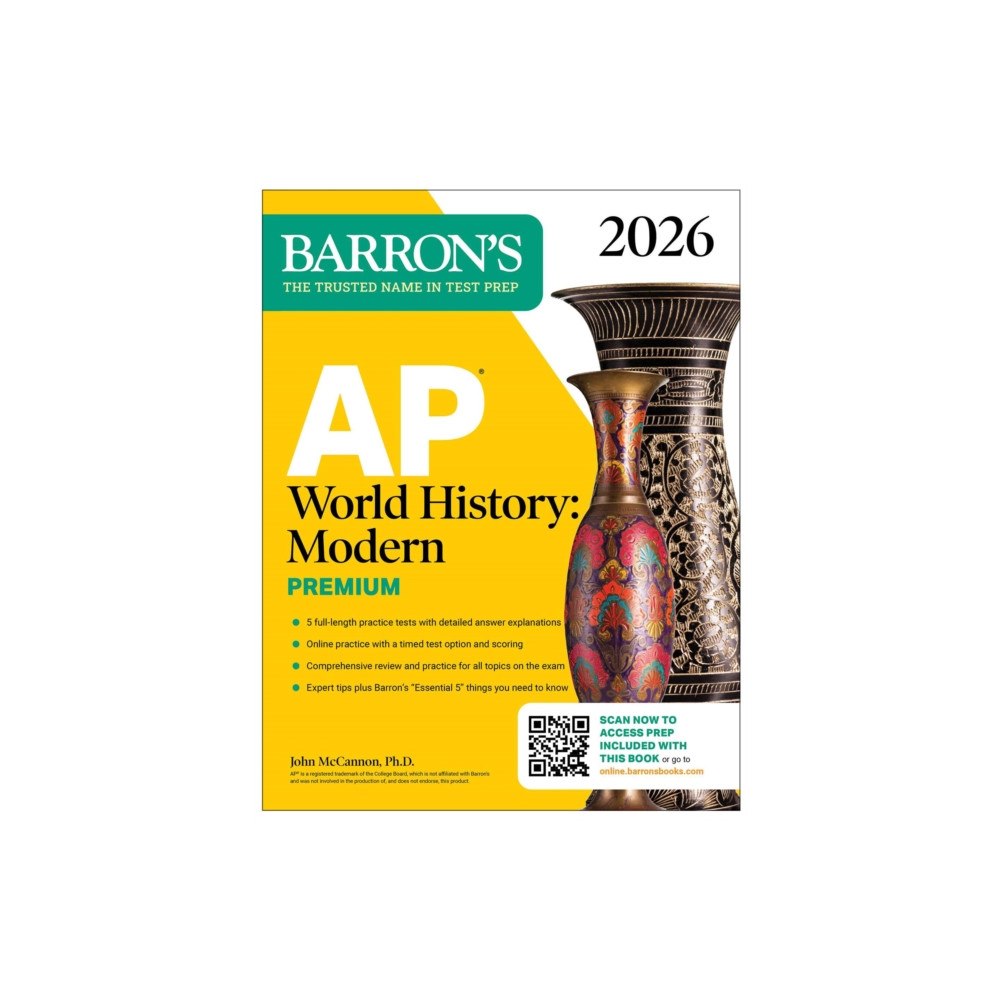 Kaplan Publishing AP World History: Modern Premium, 2026: Prep Book With 5 Practice Tests + Comprehensive Review + Online Practice (häftad...