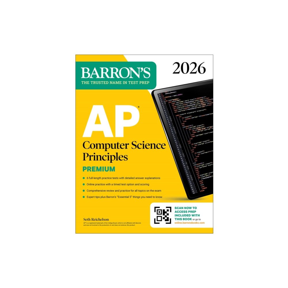 Kaplan Publishing AP Computer Science Principles Premium, 2026: Prep Book with 6 Practice Tests + Comprehensive Review + Online Practice (...